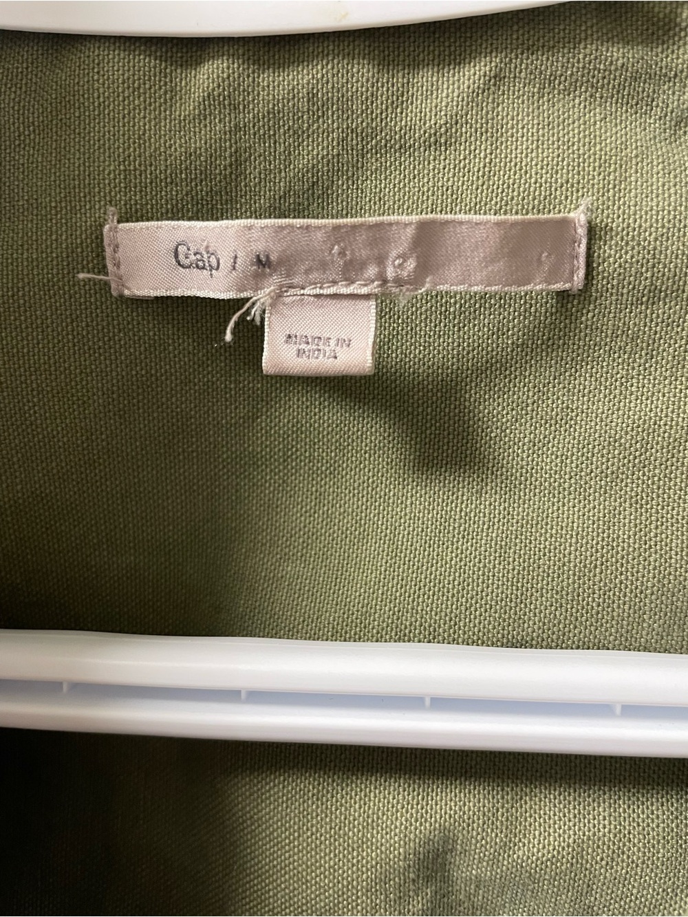 GAP Olive Green Women's Utility Jacket - Picture 3 of 11